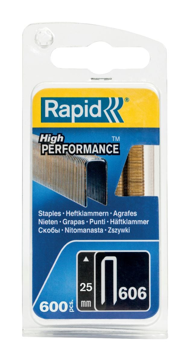 Скоби за такер Rapid 606/25мм 600 броя