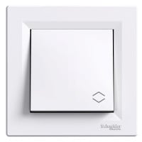 Девиаторен ключ Schneider Asfora EPH0400121 бял