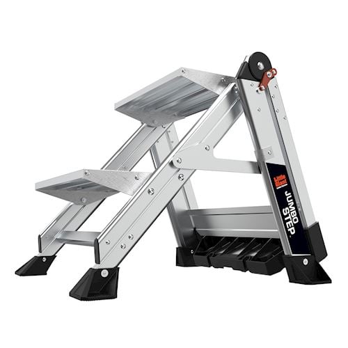 Сгъваема алуминиева стълба Little Giant Jumbo Step 2 стъпала