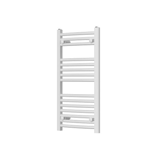 Стоманена лира за баня Cascada Oval 400/800мм 350W бяла