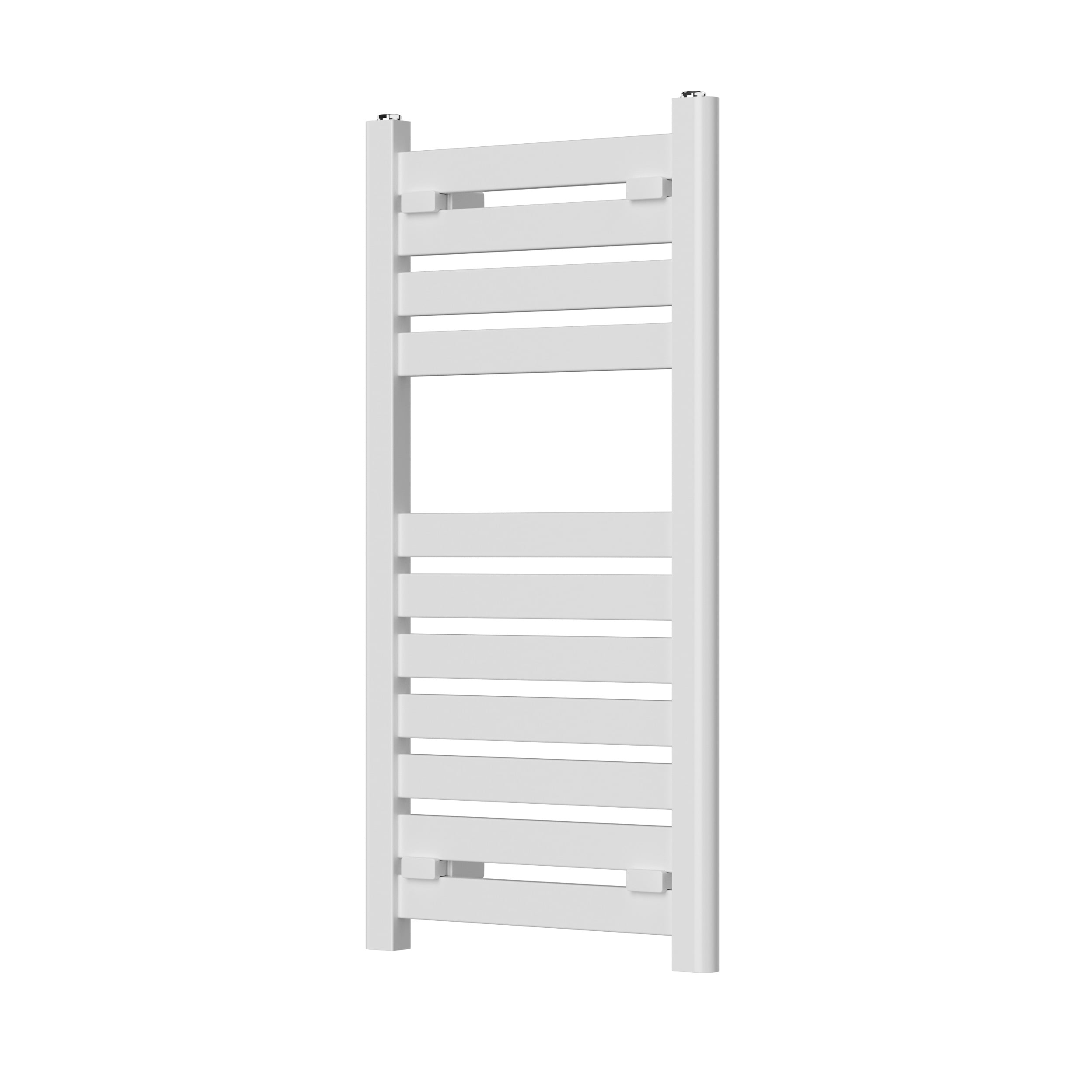 Стоманена лира за баня Cascada Flat 400/800мм 378W бяла