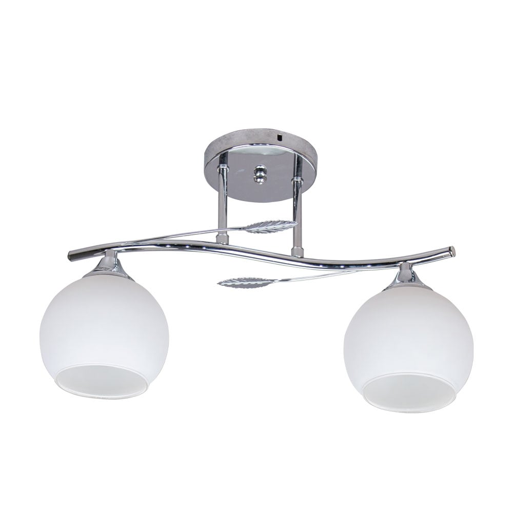 Полилей Ziel Lighting SE-C3008/2 хром 2xE27 