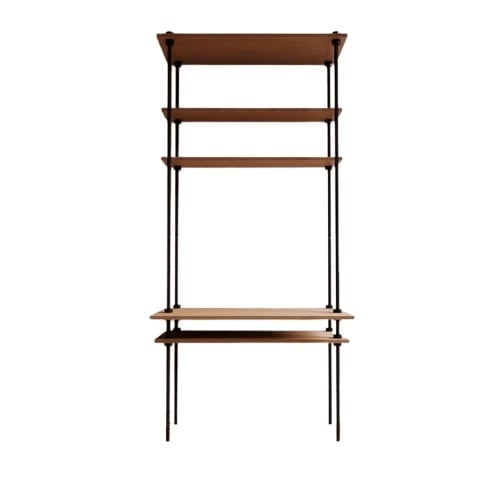 Стелаж метал + ЛПДЧ Deco Escritorio 185x85x35/52,5см / до 30кг на рафт