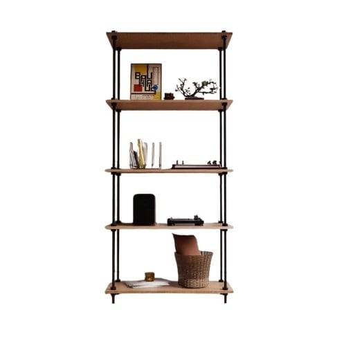 Стелаж метал + ЛПДЧ Deco Estanteria 185x85x35см / до 30кг на рафт