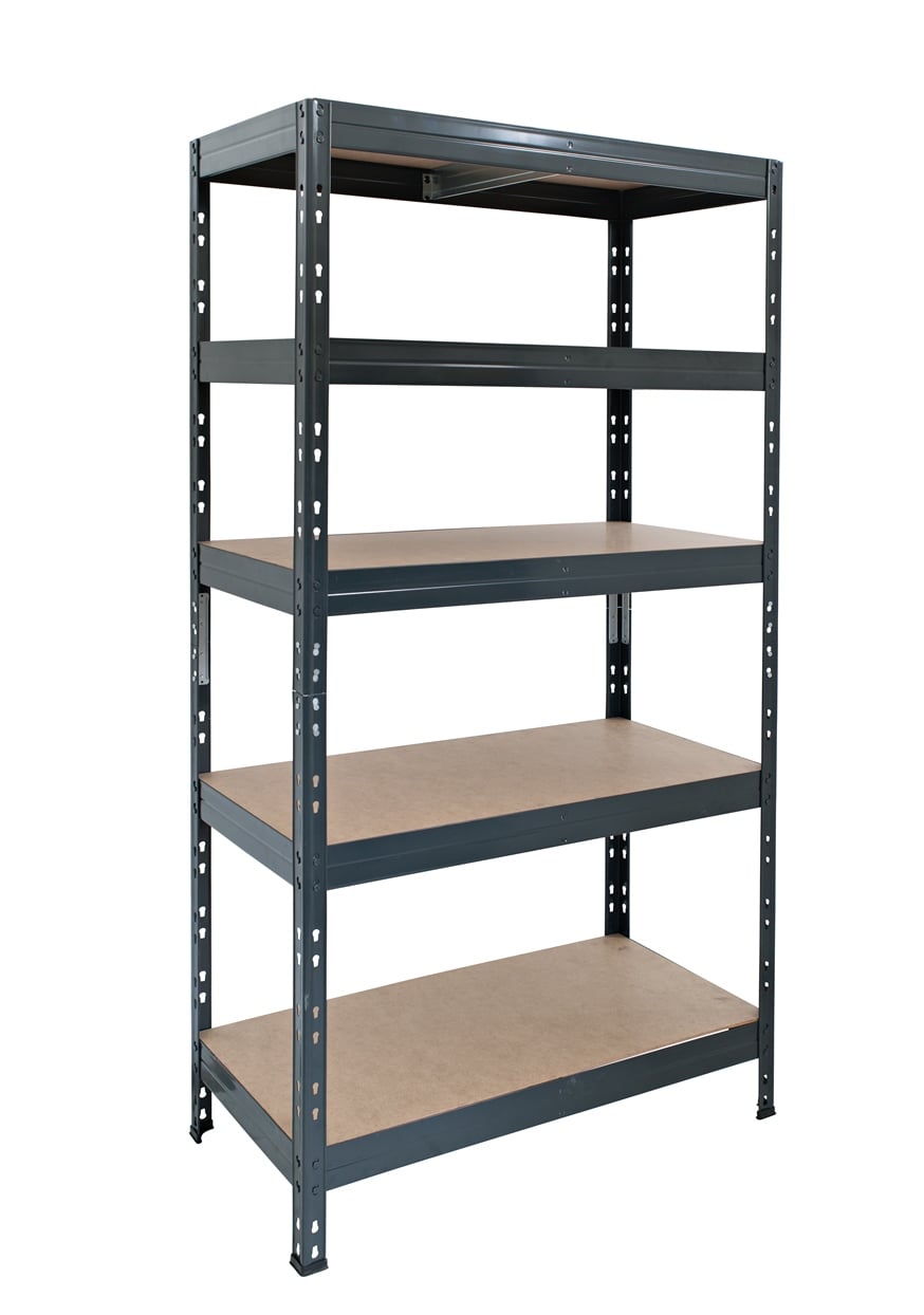 Метален стелаж AR Shelving Rivet 175 180x90x40см / до 175кг на рафт