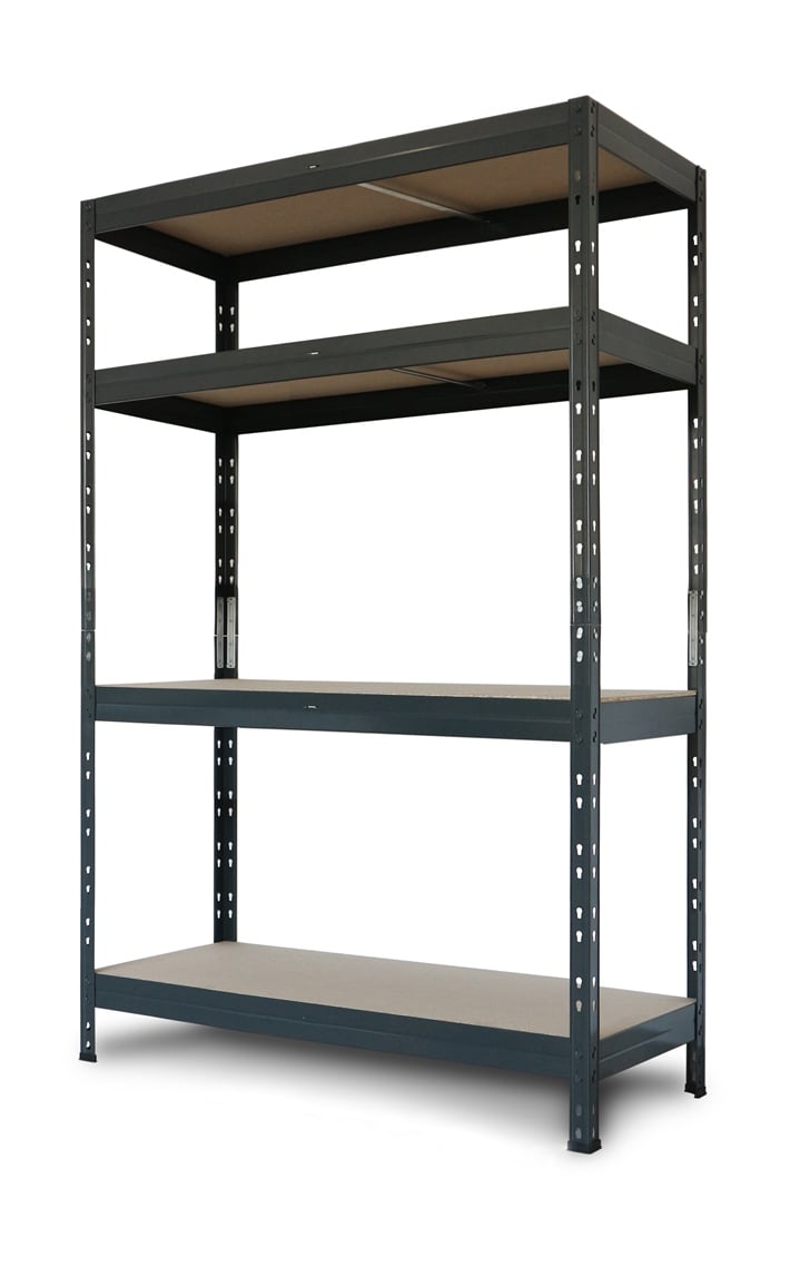 Метален стелаж AR Shelving Rivet 250 180x120x45см / до 250кг на рафт