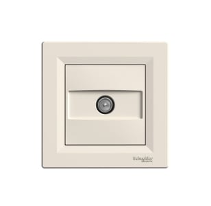TV розетка Schneider Asfora EPH3200123 крем     
