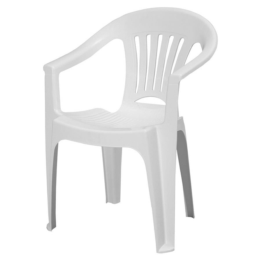 Градински PVC стол Prima Zaffiro GF141 бял