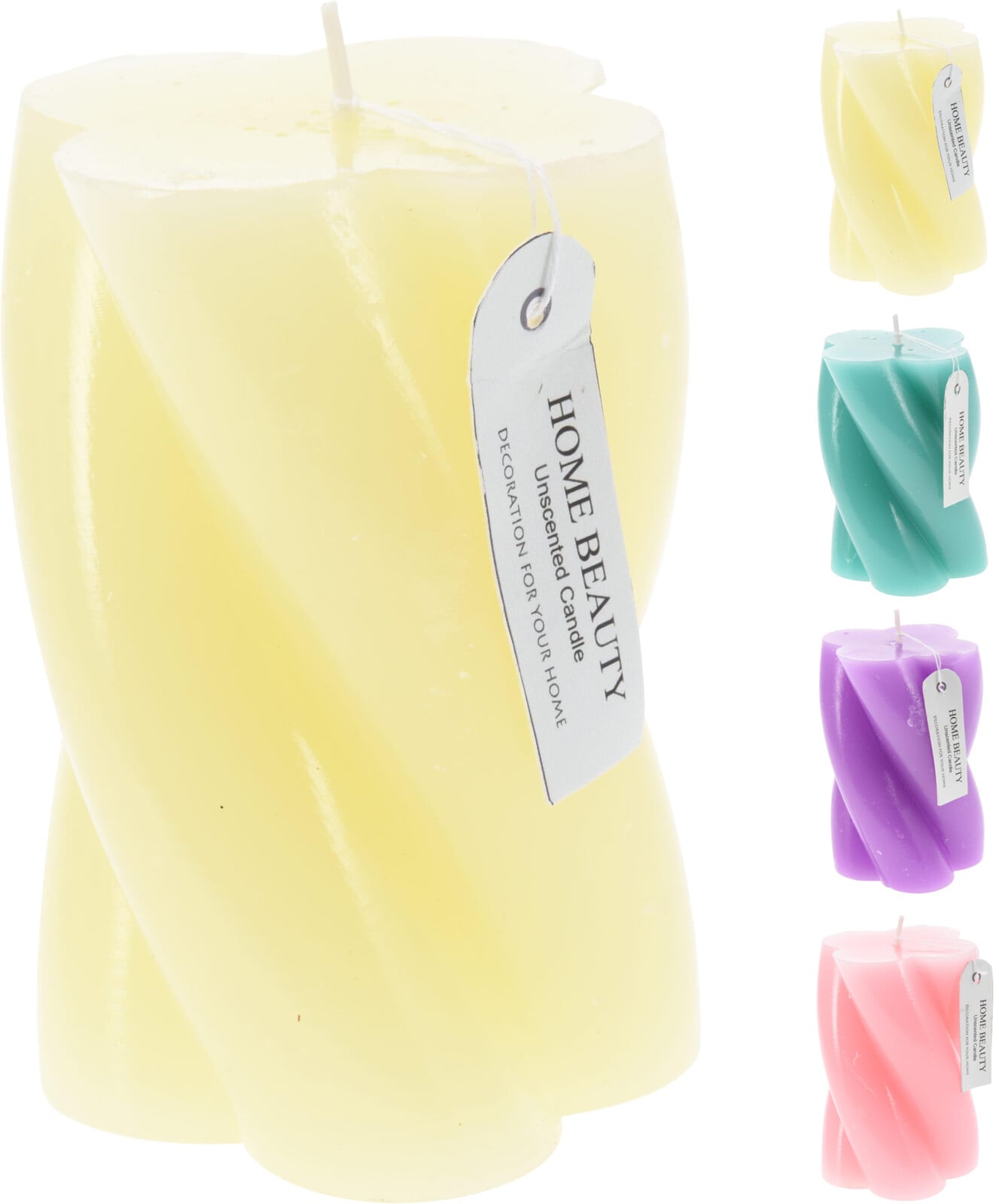 Свещ Candle Twisted 7х10 см