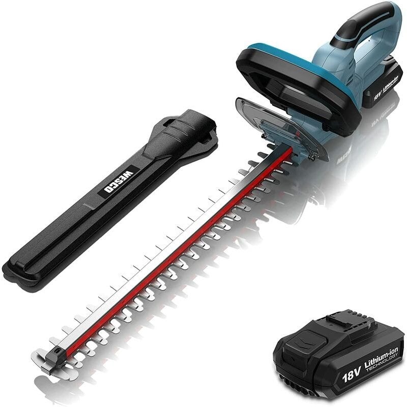 Акумулаторен храсторез Wesco WS8264 / 18V с батерия и зарядно