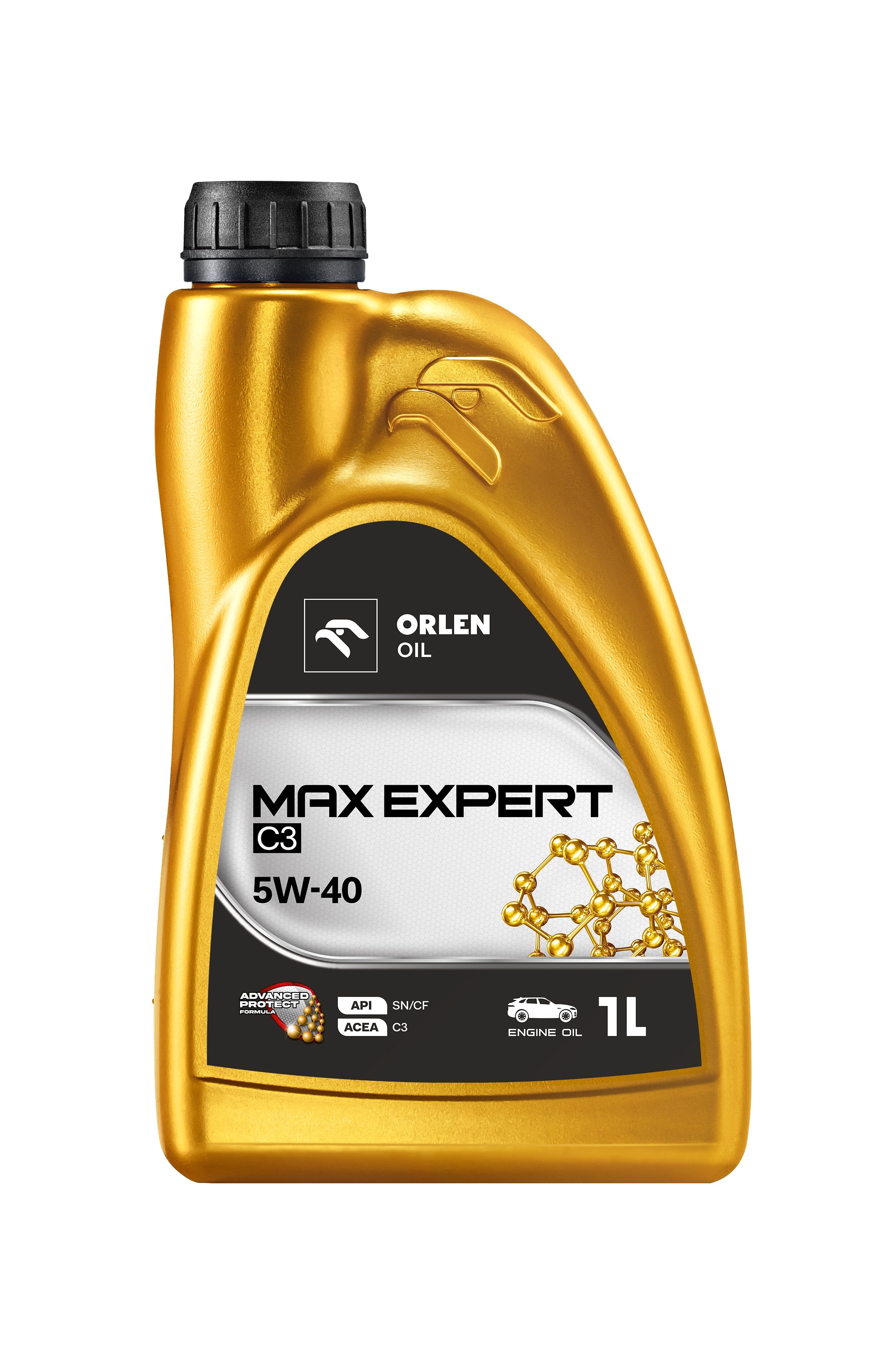 Двигателно масло Orlen Oil MAX EXPERT C3 SAE 5W-40 1л