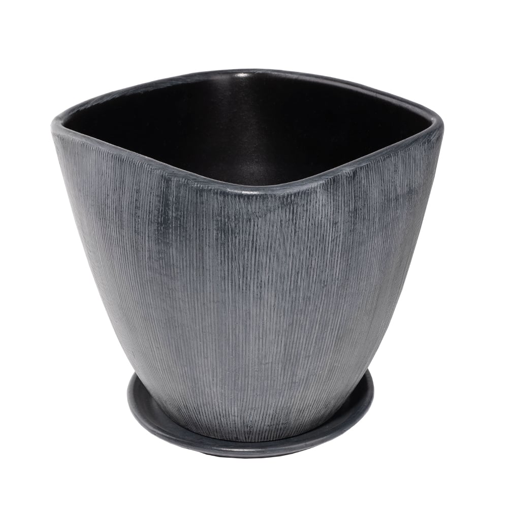 Саксия Black 36xH31см черна