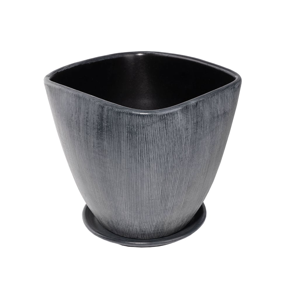 Саксия Black 29xH26см черна