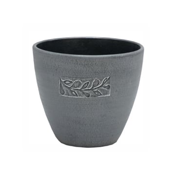 Саксия Black ø22x21см черна