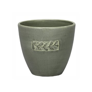 Саксия Olive Green ø28x26см зелена