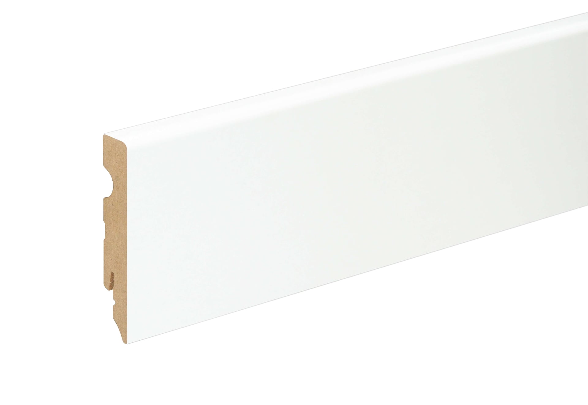 MDF перваз FU084L1 FOFA015 бял 240см