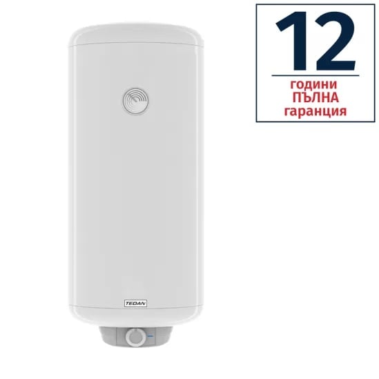Вертикален електрически бойлер Tedan Ceramic Inox 80L 2100W