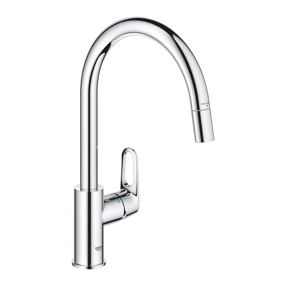 Кухенски смесител с издърпващ се чучур Grohe Start Flow OHM 30569000