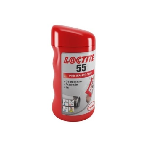 Конец за уплътняване на резби Loctite 55 / 160 м