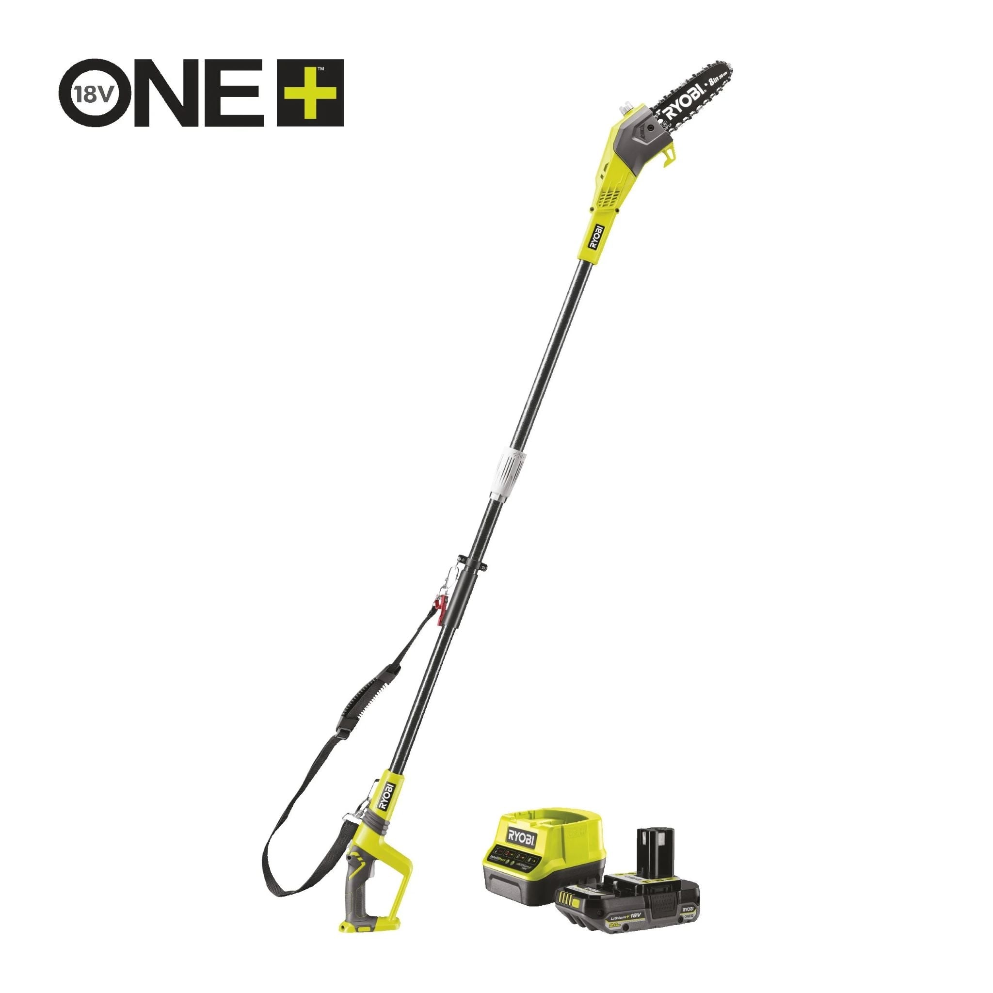 Акумулаторна кастрачка за клони Ryobi RPP182020 / 18V с батерия и зарядно