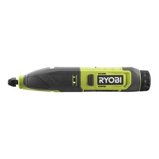 Акумулаторен прав шлайф Ryobi RRT4-120GA15 с батерия и кабел за зареждане