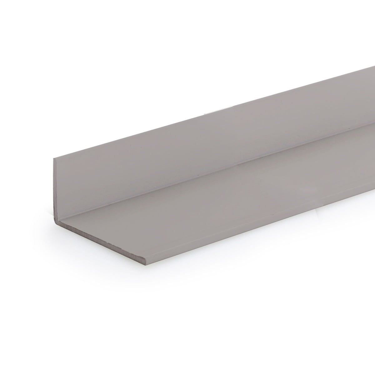 PVC ъглов профил 100x4x1см светлосив