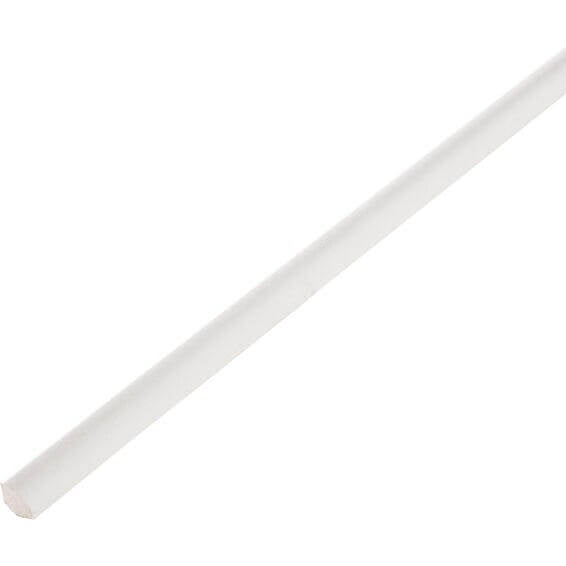 PVC ъглов профил 100x1,4x1,4см бял мат