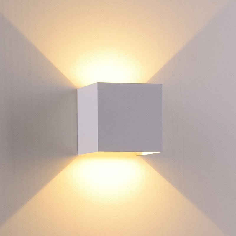 Фасадно осветително тяло Stark LED 2x3W SQ/WH CCT IP65 алуминий