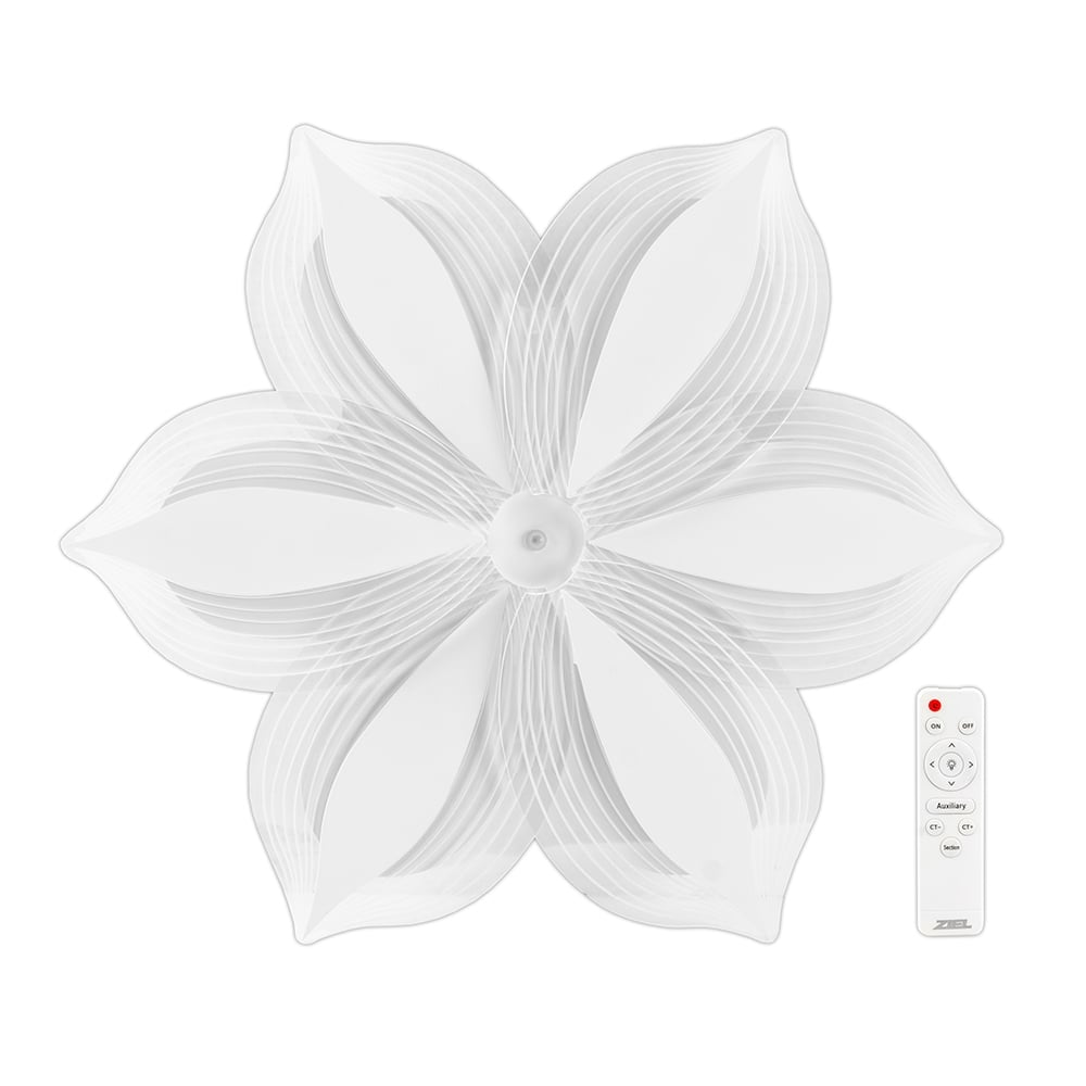 LED осветително тяло с дистанционно Ziel Lighting SEЕ-C8348-6-63W / 3000K-6000K
