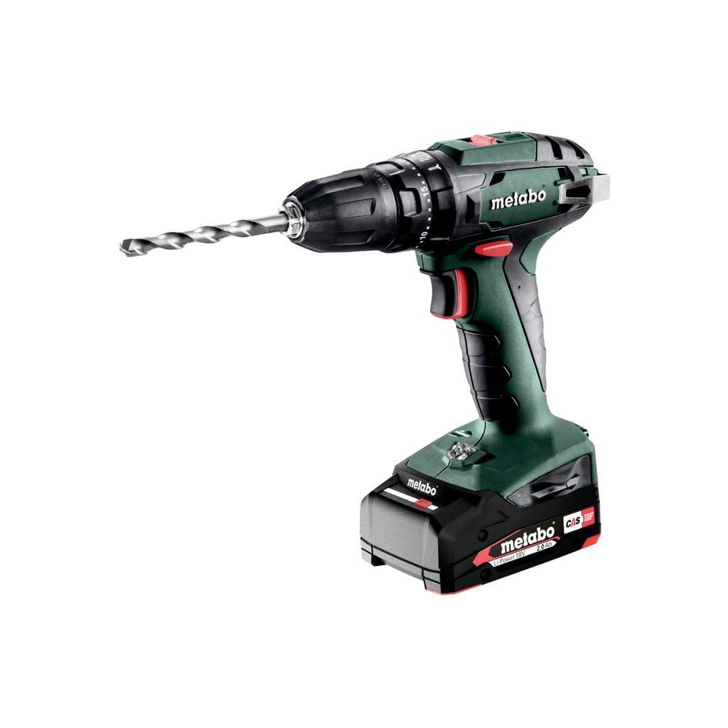 Акумулаторна ударна бормашина Metabo SB 18 2x2Ah 18V 48Nm + 2 батерии и зарядно