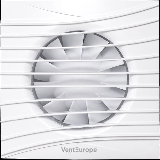 Аксиален вентилатор с клапа и таймер Vent Europe Fancy 5 BD T ø125мм 10W