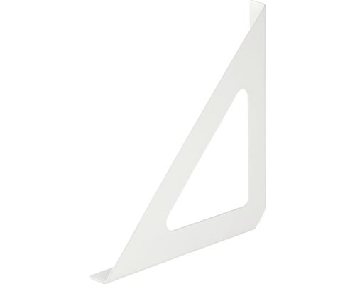 Декоративна конзола за стена Dolle 240x240мм 25кг бяла