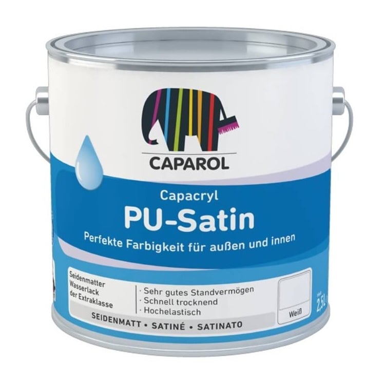 Акрилен полиуретанов лак Caparol Capacryl Pu-Satin 700мл