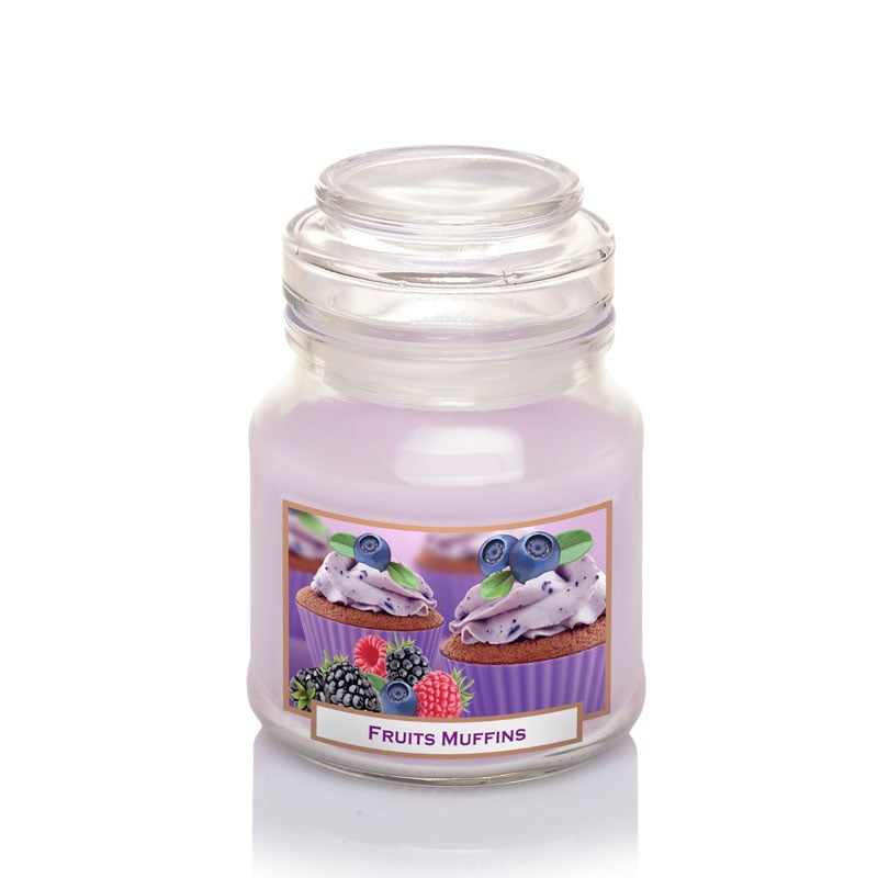 Ароматна свещ в бурканче Fruit Muffins Forest 130г