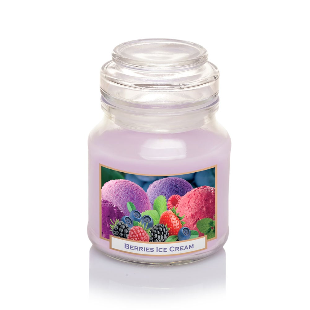 Ароматна свещ в бурканче Berries Ice Cream 130г