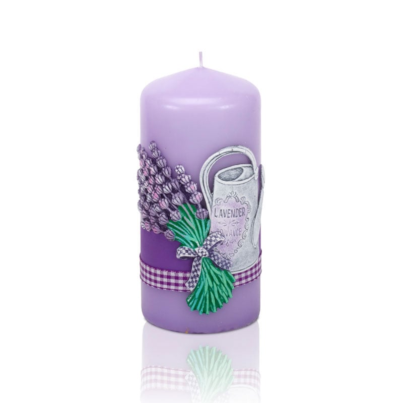 Ароматна свещ Lavender Garden 60x130мм