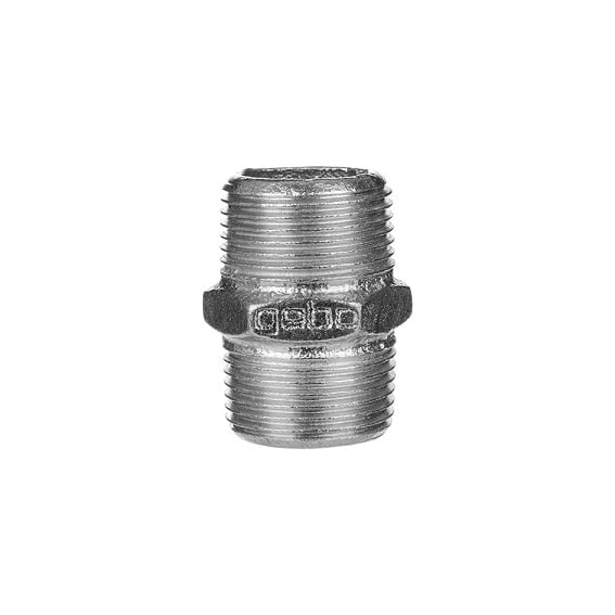 Поцинкован нипел Gebo 1/2" 