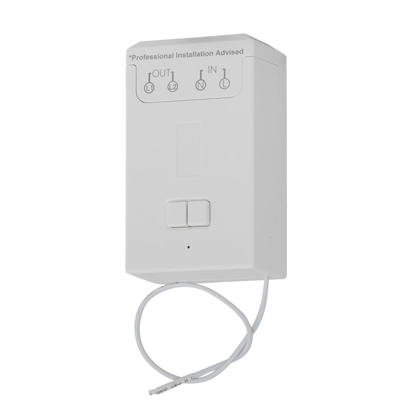 Кинетичен двуканален контролер Ultralux RF IP20