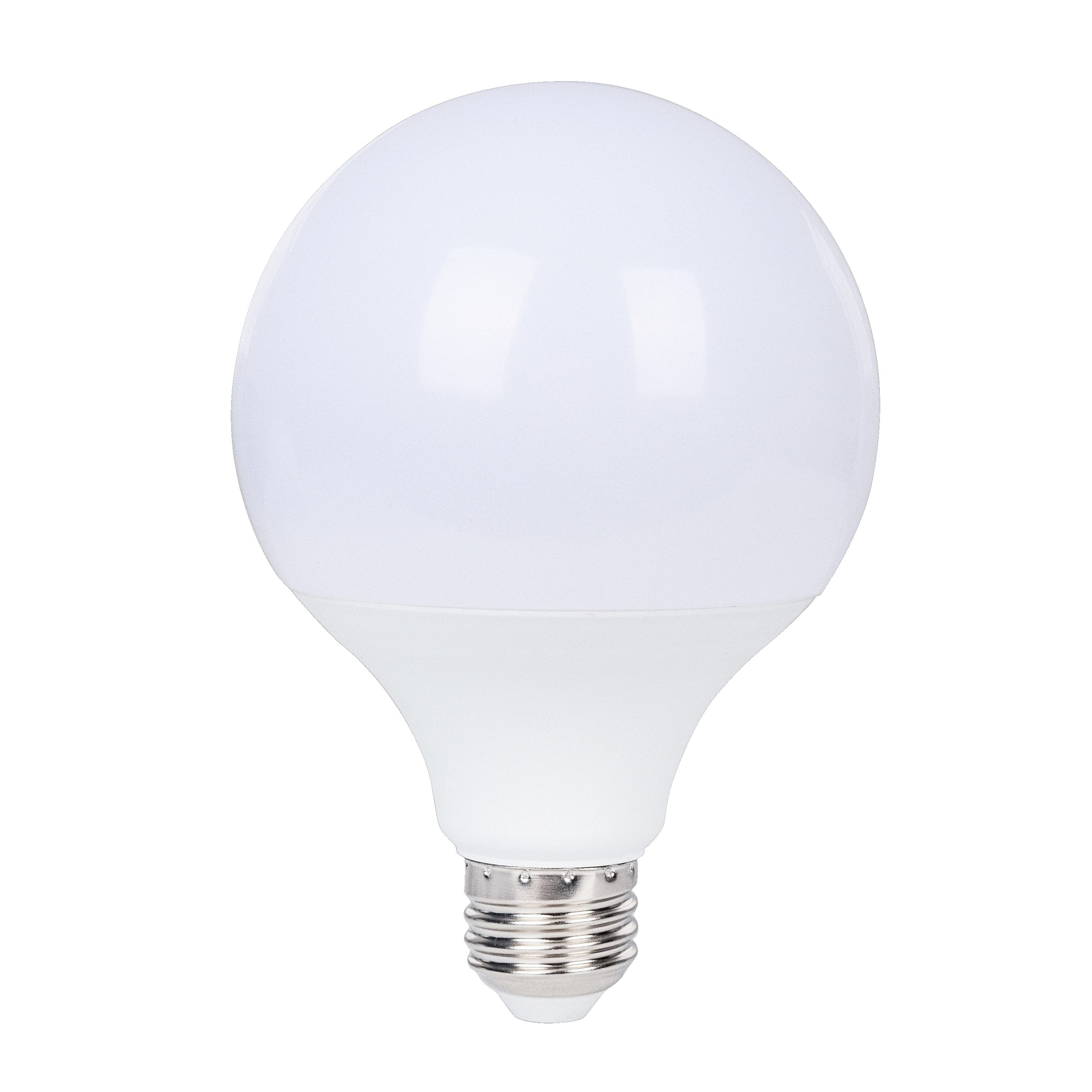 LED крушка Lightex Plastic матирана NW G95 E27 15W 4000K