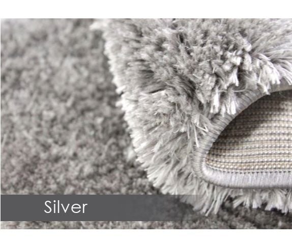 Машинно тъкан килим Skin Silver 160x230см