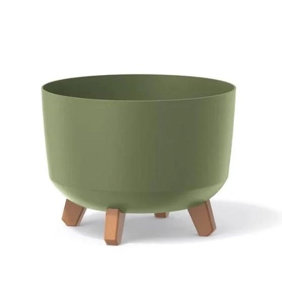 Саксия Gracia 5615C 34х34х24см зелена