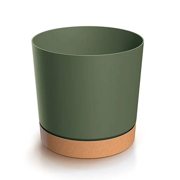 Саксия Tubo PM 2411U 24х24х23.1см зелена