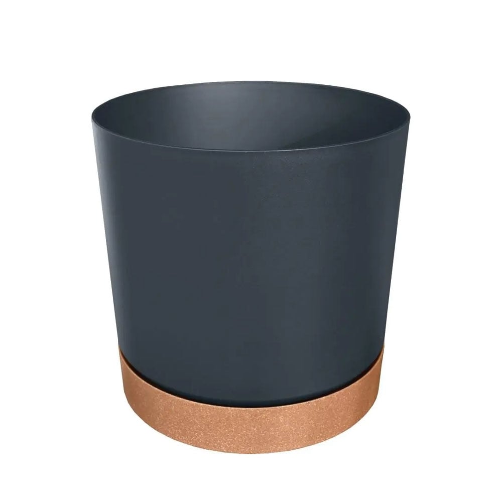 Саксия Tubo PM S433 / 24х24х23.1см сива