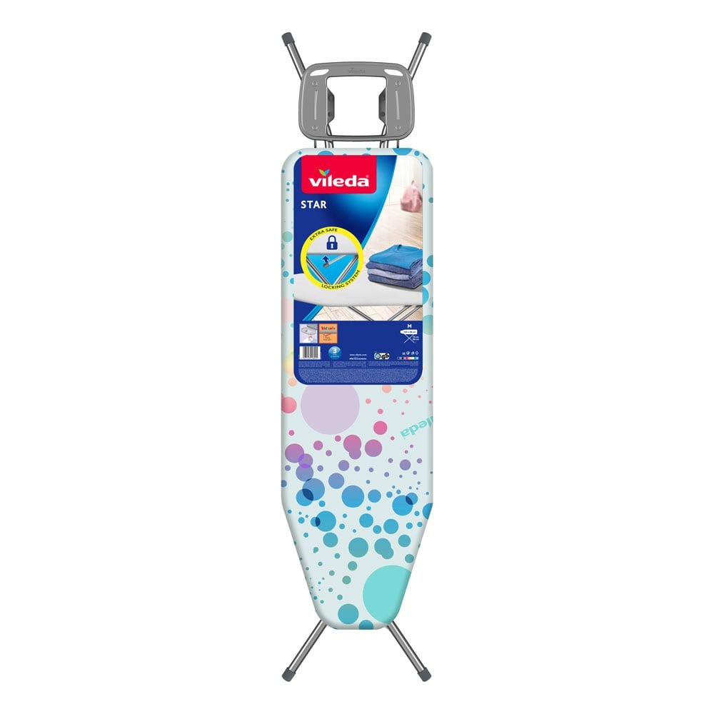 Дъска за гладене Vileda Star Blue 120x38 см