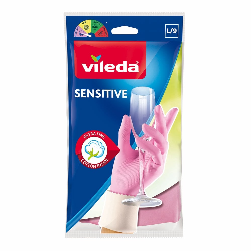 Домакински ръкавици Vileda Sensitive L