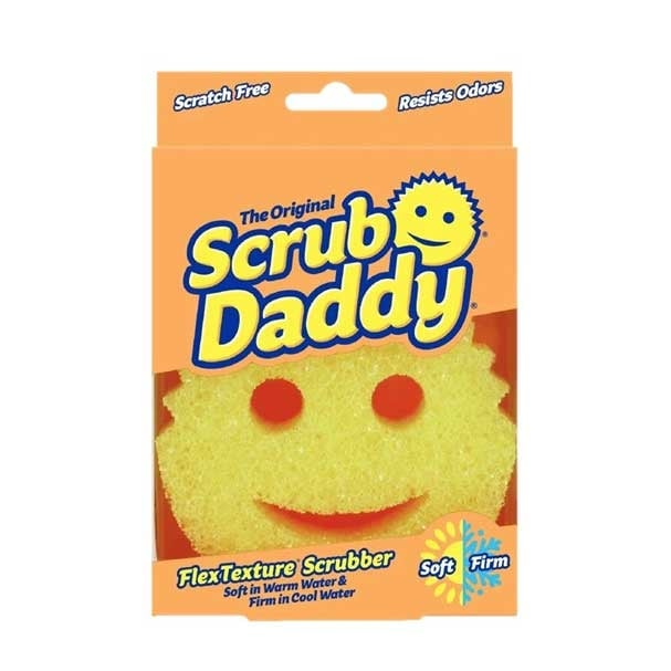 Домакинска гъба Scrub Daddy Colors топла/студена вода