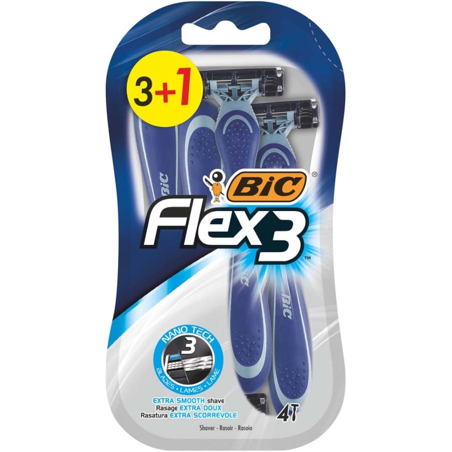 Комплект самобръсначки BIC Flex 3 / 3+1 броя