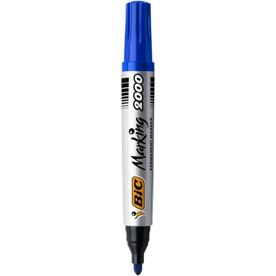 Перманентен маркер BIC син