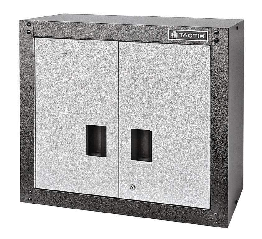 Метален стенен шкаф с две врати Tactix 67,5x30,5x61см
