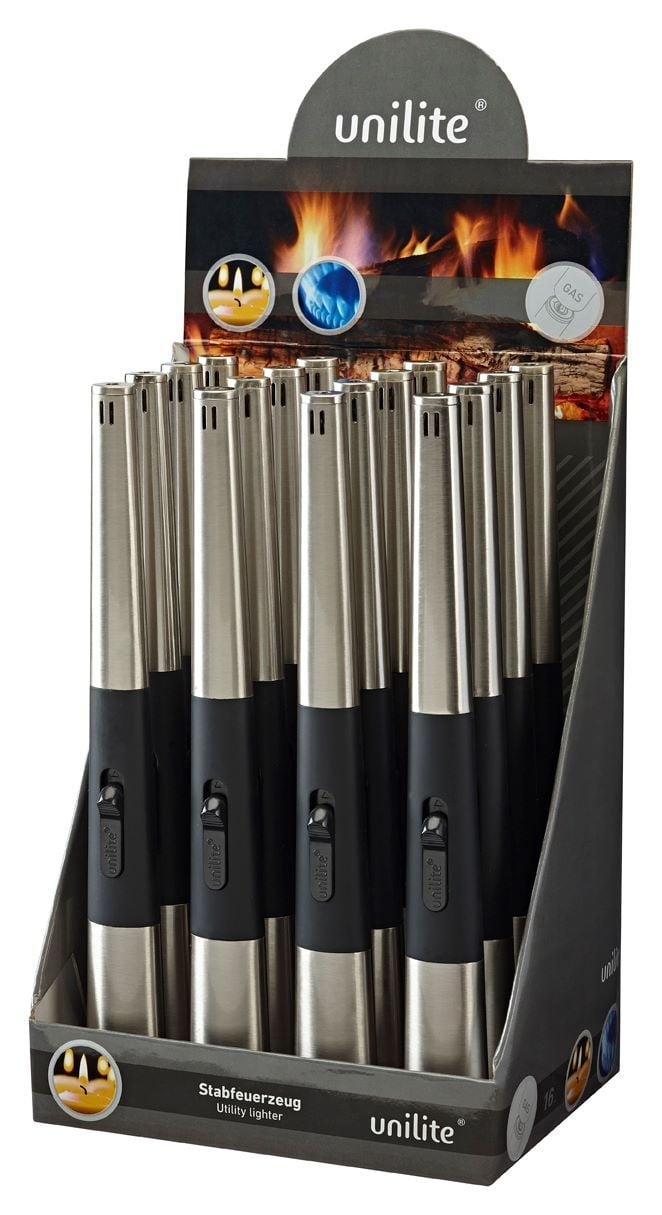 Газова запалка Unlite Napoli Silver 49 BBQ 